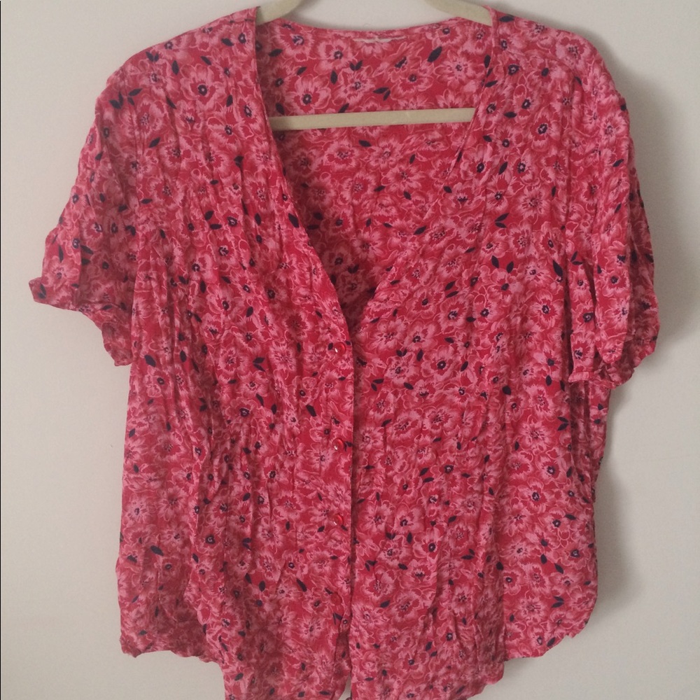 Vintage Floral Top